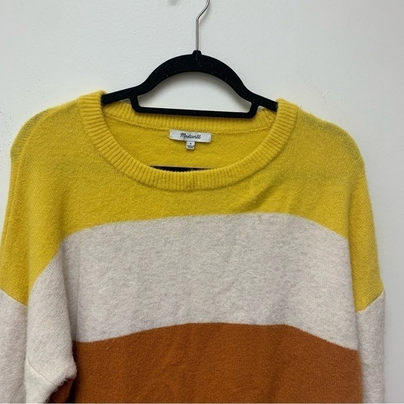 Madewell Striped Gladwell Color Block Sweater - Picture 6 of 12